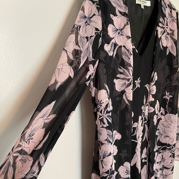 Evan-Picone Floral Shift Dress | Size 4 - Picture 4 of 5